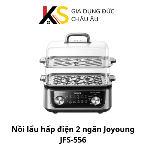 Nồi lẩu hấp điện 2 ngăn Joyoung JFS-556