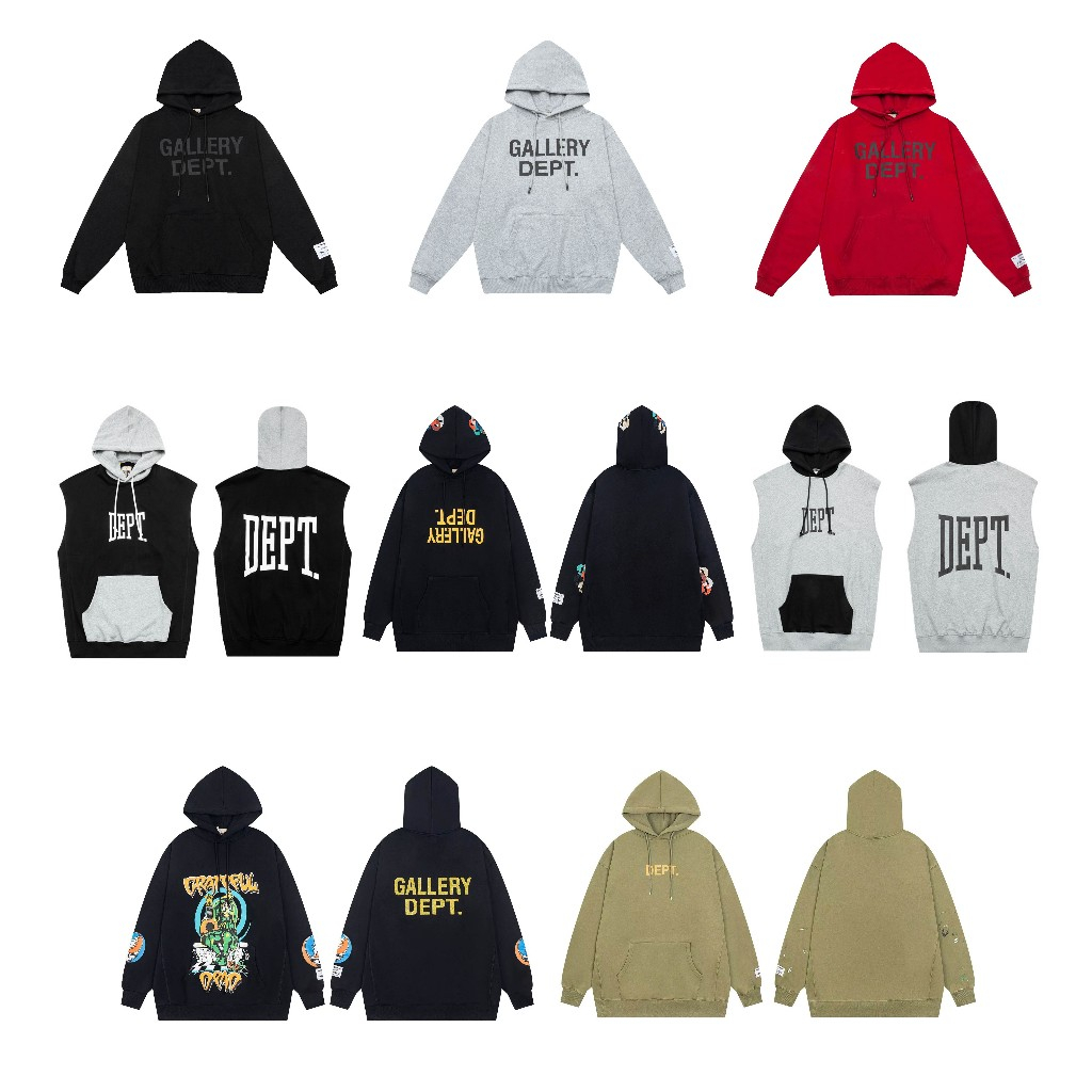 Áo Hoodie Gallery Dept NM Unisex Nam Nữ Form Rộng Chất Cotton Cao Cấp Mềm Mại Dễ Phối Đồ