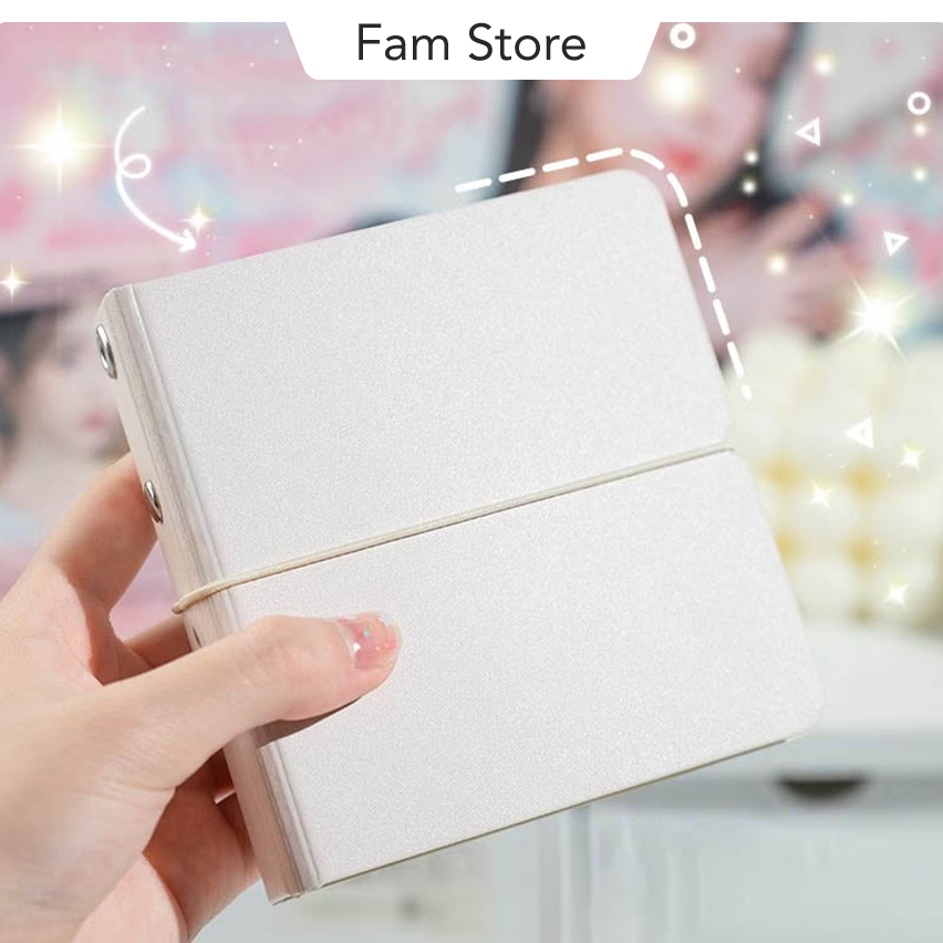 Binder Ringnote be trơn chính hãng - Album đựng ảnh, photocard, card bo góc...
