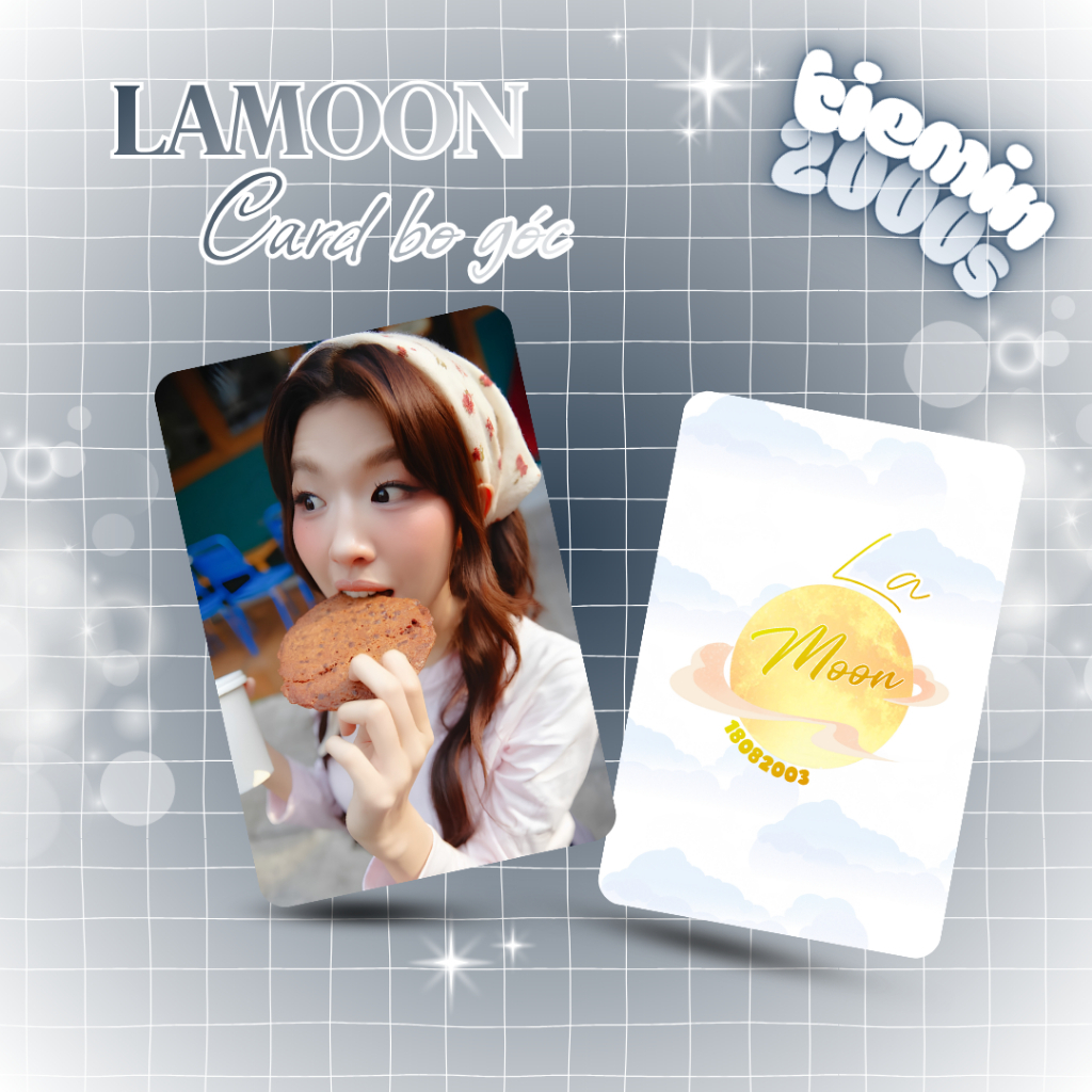 [LAMOON] SET 10 Card Bo Góc LAMOON | stationery.2000s