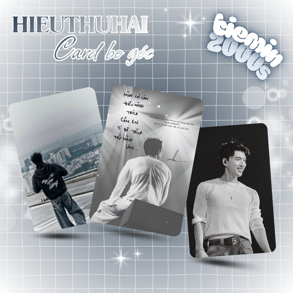 [HIEUTHUHAI] SET 10 Card Bo Góc HIEUTHUHAI | stationery.2000s