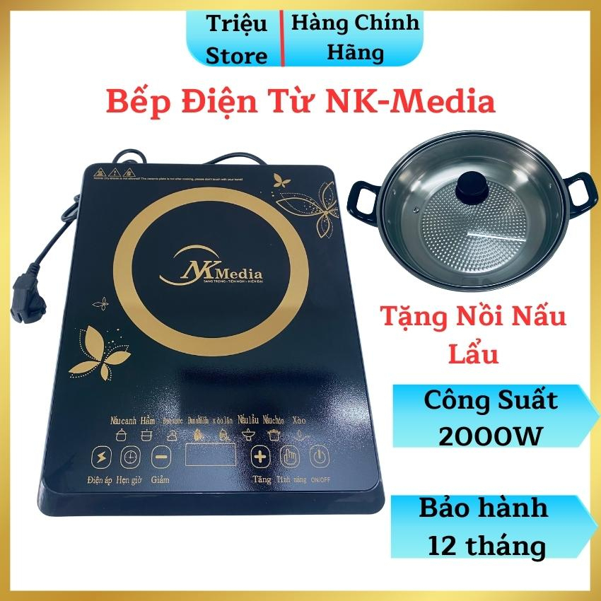 Bếp Từ NK Media MD-BT1820 Công Suất 2000W Chính H