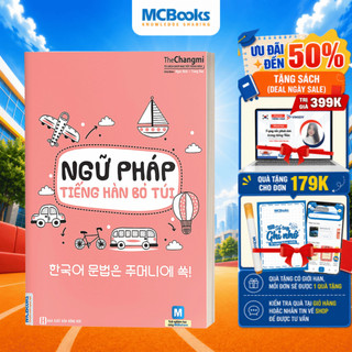 Sách - ngữ pháp tiếng hàn bỏ túi giải thích chi tiết