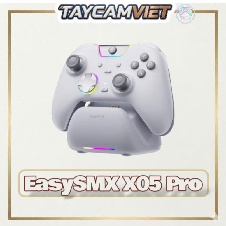 EasySMX X05 Pro [NEW] - Silent Button - Rung Trigger -  Trigger Lock - Macro - Tay cầm chơi game khô