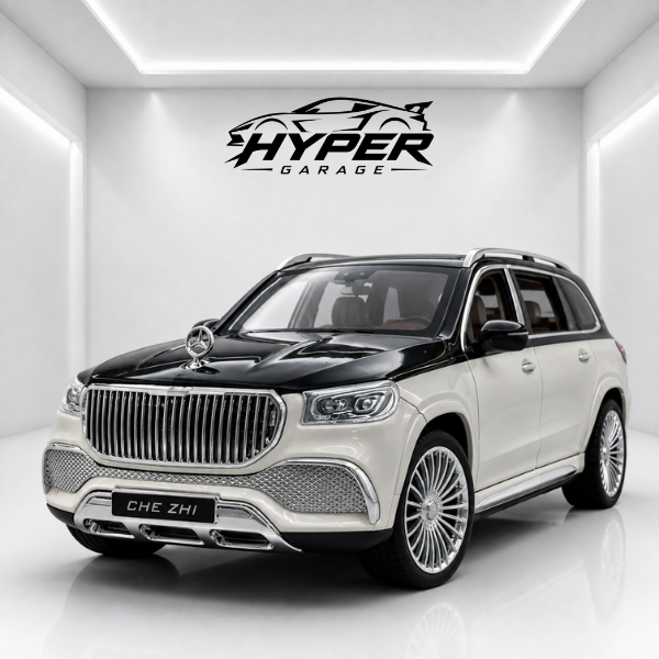 Mô Hình Xe Sang MERCEDES BENZ GLS600 MAYBACH Tỉ Lệ 1:24, Xe có đèn, âm thanh, chạy cót, khung thép c