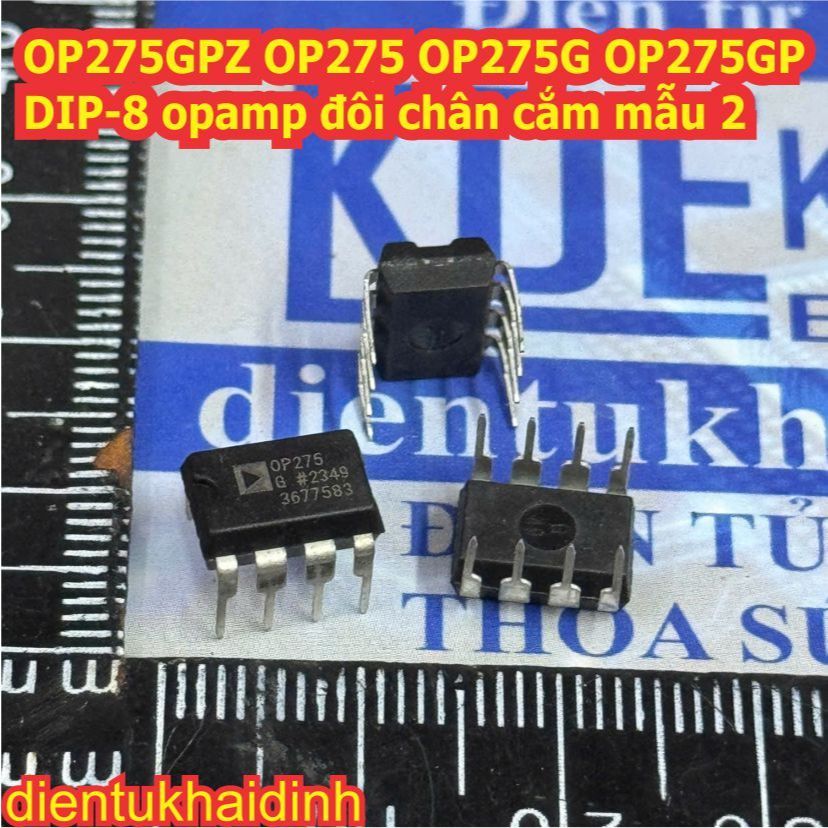 OP275GPZ OP275 OP275G OP275GP opamp đôi chân cắm chuyên audio âm thanh DIP-8 kde1608