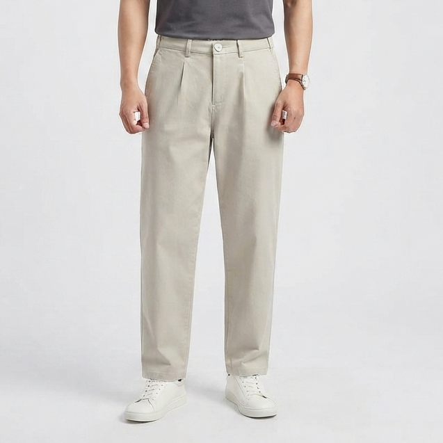 Quần Kaki Nam Form Baggy J16 Vải Cotton Cao Cấp, Quần Kaki Thoải Mái Tôn Dáng - J16