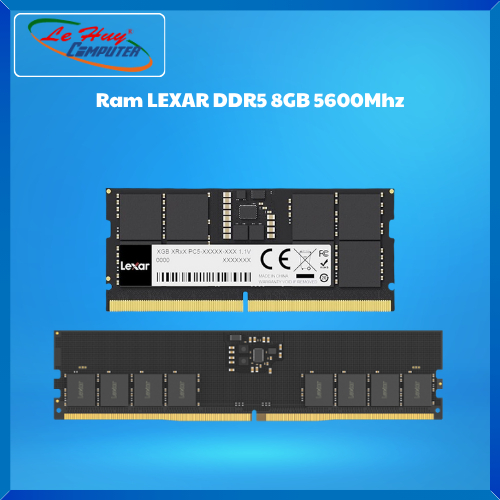 Ram Máy Tính/ Laptop LEXAR DDR5 8GB 5600Mhz - Hàng Chính Hãng