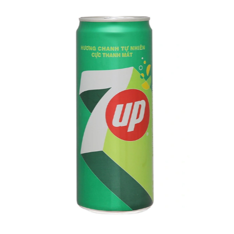 7up  hương chanh tự nhiên lon 320ml