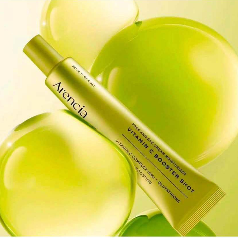 [Chính hãng]Kem Dưỡng VItamin C Nâng Cơ Căng Bóng Trắng Da Booster Shot Arencia 30ml