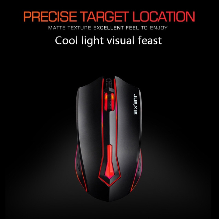 Chuột game thủ cá tính M611 LED có dây