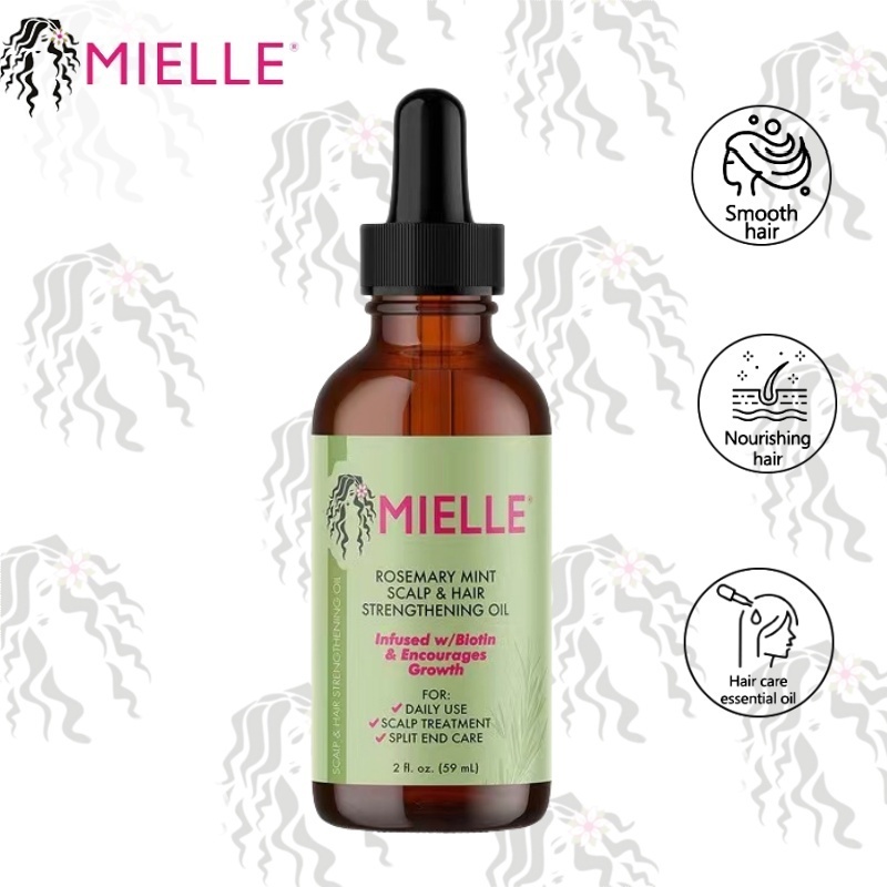 Mielle - Dầu dưỡng dài tóc Mielle Organics Rosemary Mint Scalp & Hair Strengthening Oil 59ml