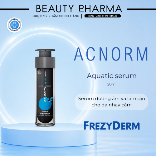 [DATE MỚI-CHÍNH HÃNG] FREZYDERM ACNORM AQUATIC SERUM - SERUM DƯỠNG ẨM VÀ LÀM DỊU DA AC NORM