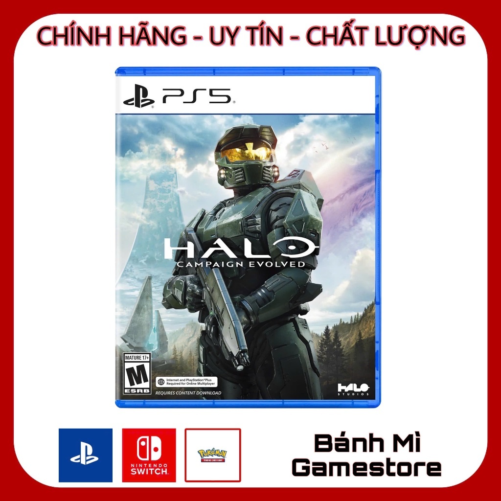 Đĩa game PS5: Halo - Campaign Evolved