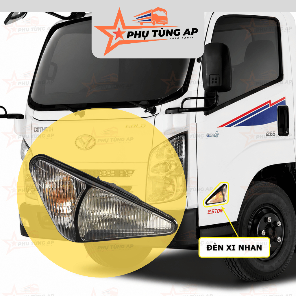 Đèn Xi Nhan dùng cho dòng xe tải ISUZU IZ650 / ISUZU ĐÔ THÀNH. Nhãn hiệu DOZO