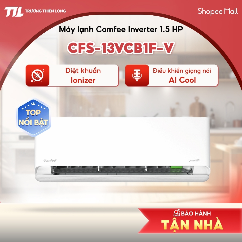 CFS-10VCB1F-V (1HP) | CFS-13VCB1F-V (1.5HP) - Máy Lạnh Comfee Inverter [FREESHIP HCM]