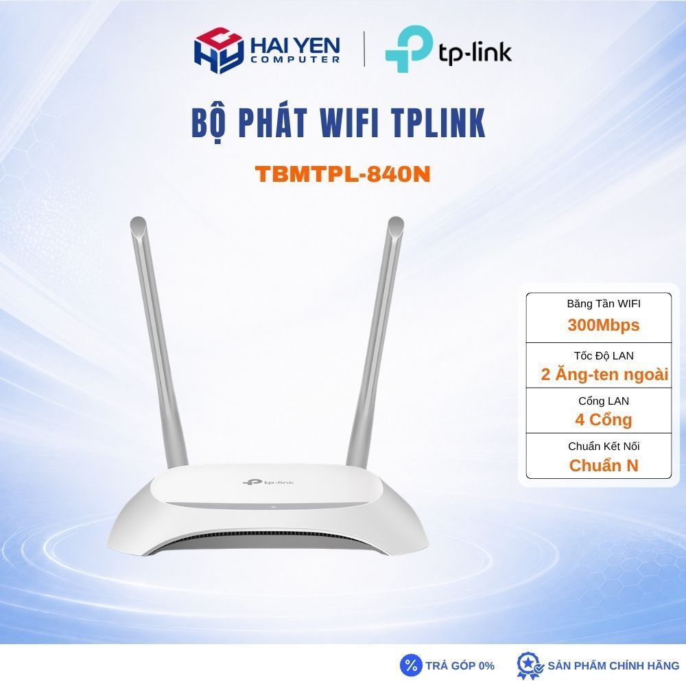 Bộ phát sóng Wifi TPLINK 840N