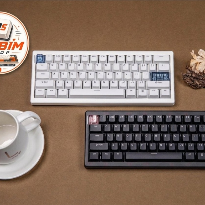Bàn Phím Cơ 60% | CIDOO QK61 V2 | 3 Mode | Hotswap | Gasket Mount | RGB | VIA/QMK