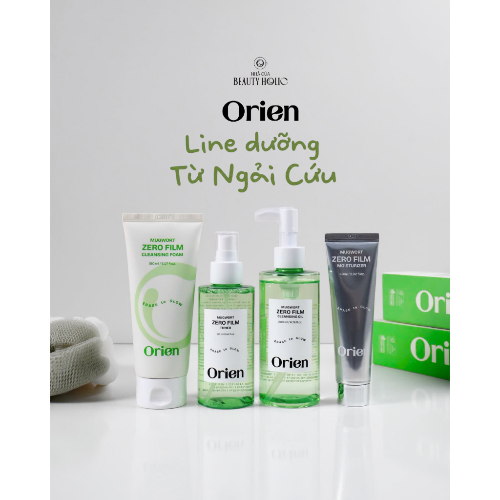 [Tặng mask] Line dưỡng ngải cứu ORIEN MUGWORT ZERO FILM