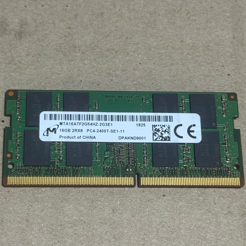 RAM Laptop 16GB DDR4 SO-DIMM Bus 2133/2400 Hynix Micron Kingston