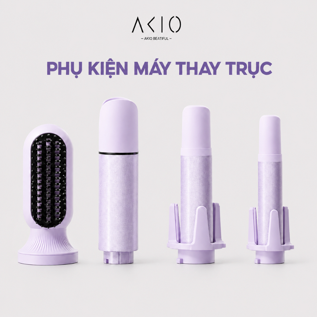 Phụ kiện máy uốn tóc thay trục AKIO BEAUTY