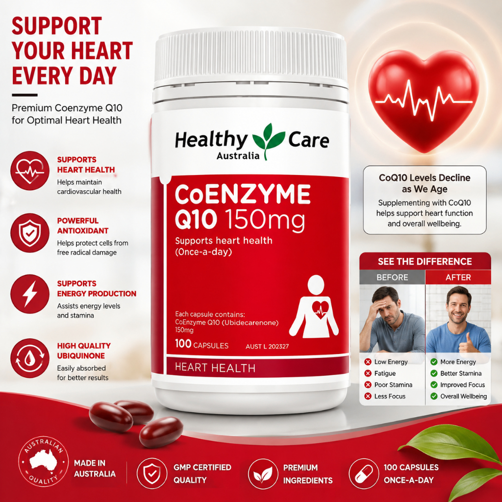 Healthy Care CoEnzyme Q10 150mg 100 viên