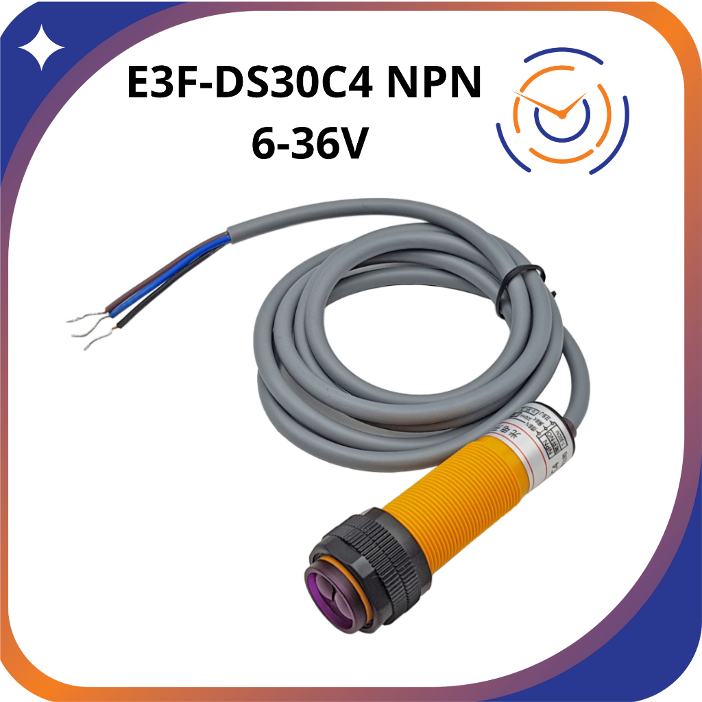 Cảm biến vật cản hồng ngoại E3F-DS30C4 NPN 6-36V DAWEI