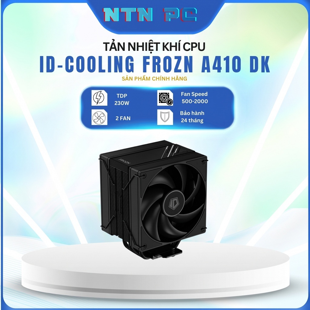 TẢN NHIỆT KHÍ CPU ID-COOLING FROZN A410 DK