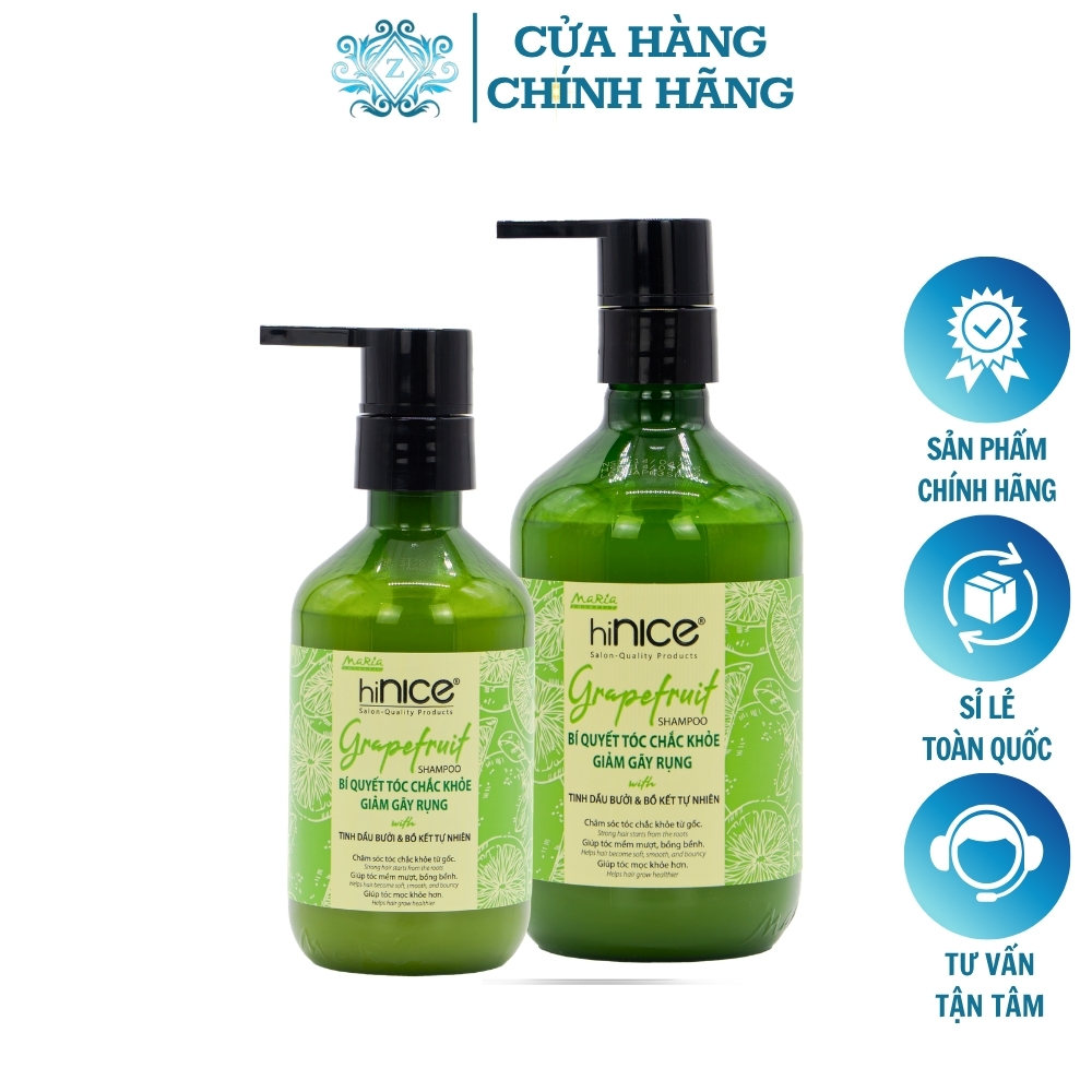Hinice Dầu Gội Đầu Bưởi Bồ Kết Hỗ Trợ Giảm Rụng Tóc Nuôi Dưỡng Tóc Chắc Khỏe Mềm Mượt Chuẩn Salon