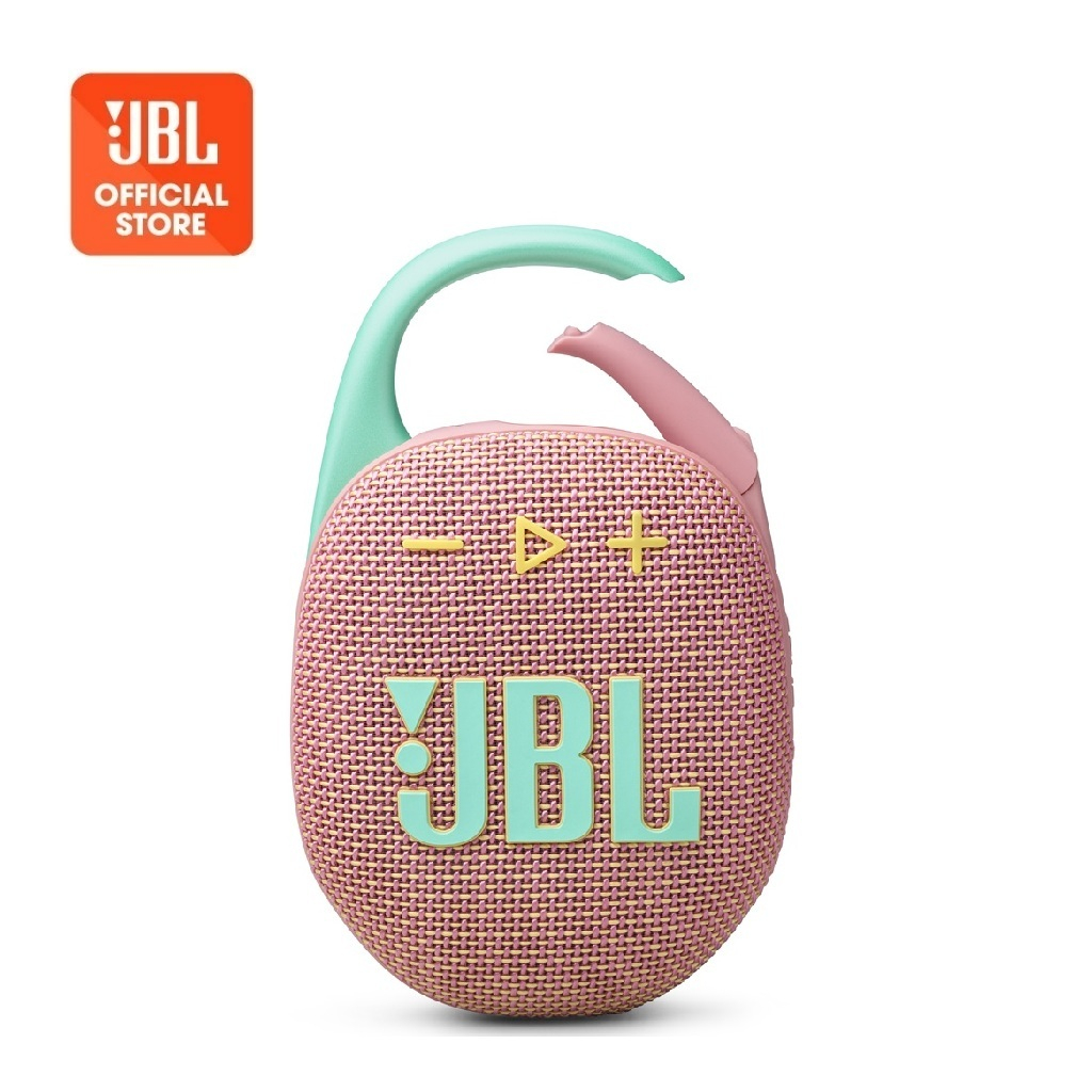 Loa Bluetooth di động kháng nước JBL Clip 5 Công Suất 7W Chơi Nhạc Tới 12 Giờ Thiết Kế Móc Treo