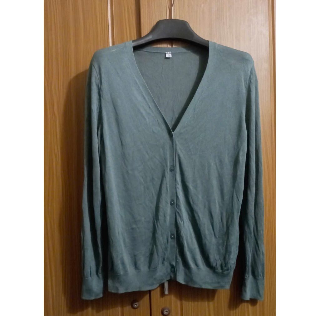 thanh lý áo len Cardigan của Uniqlo sai 3XL