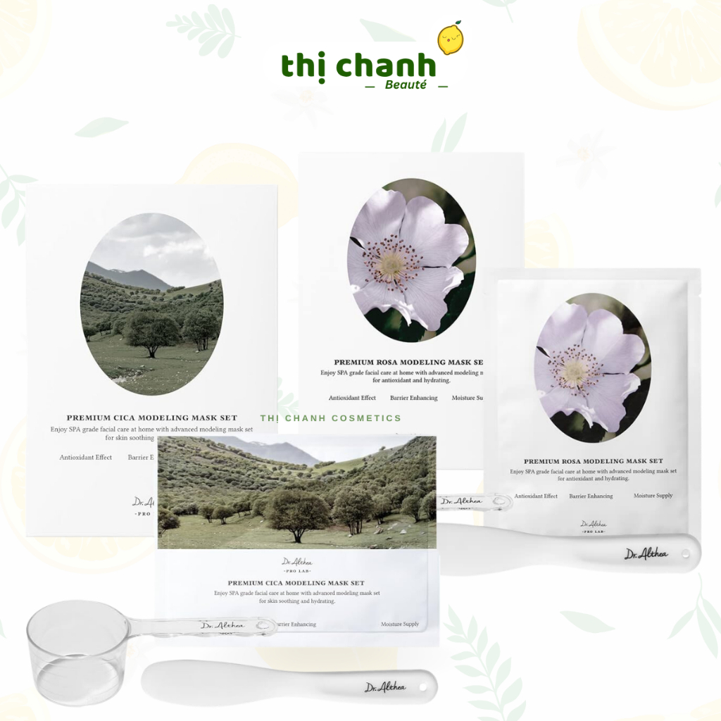 (XẢ KHO) Mặt Nạ Dẻo DR.ALTHEA Premium Rosa / Cica Modeling Mask