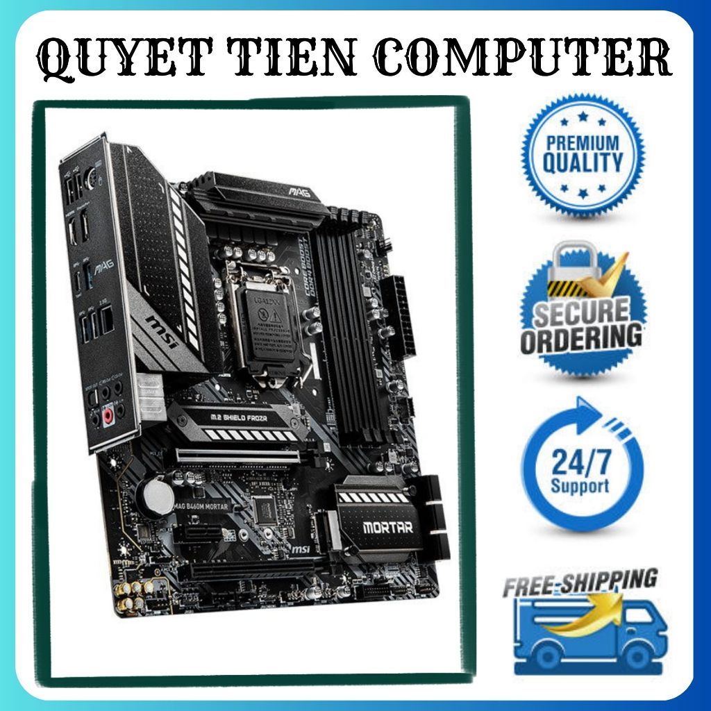 MAINBOARD B460M GAMING – ASUS / GIGABYTE / MSI – TUF / AORUS / MORTAR – HÀNG ZIN ĐẸP – BH 1 THÁNG 1 