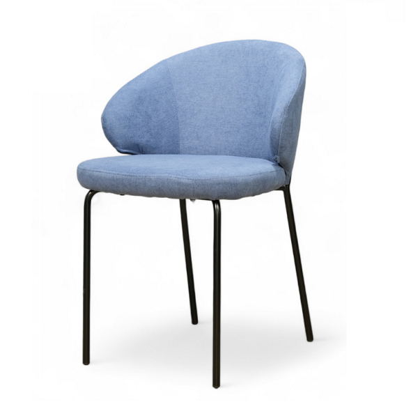 Ghế nệm nhung chân sơn LB389