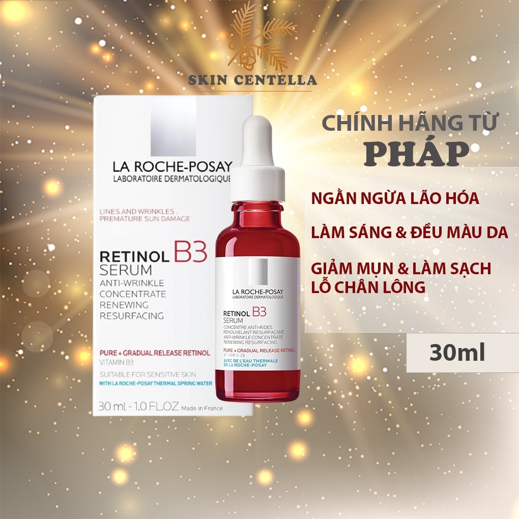 Serum La Roche-Posay Retinol B3 – Chống Lão Hóa, Làm Mịn Da, Cải Thiện Nếp Nhăn