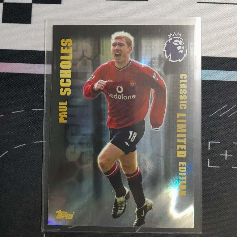 [Thẻ cầu thủ bóng đá] Paul Scholes - Manchester United - Classic Limited Edition