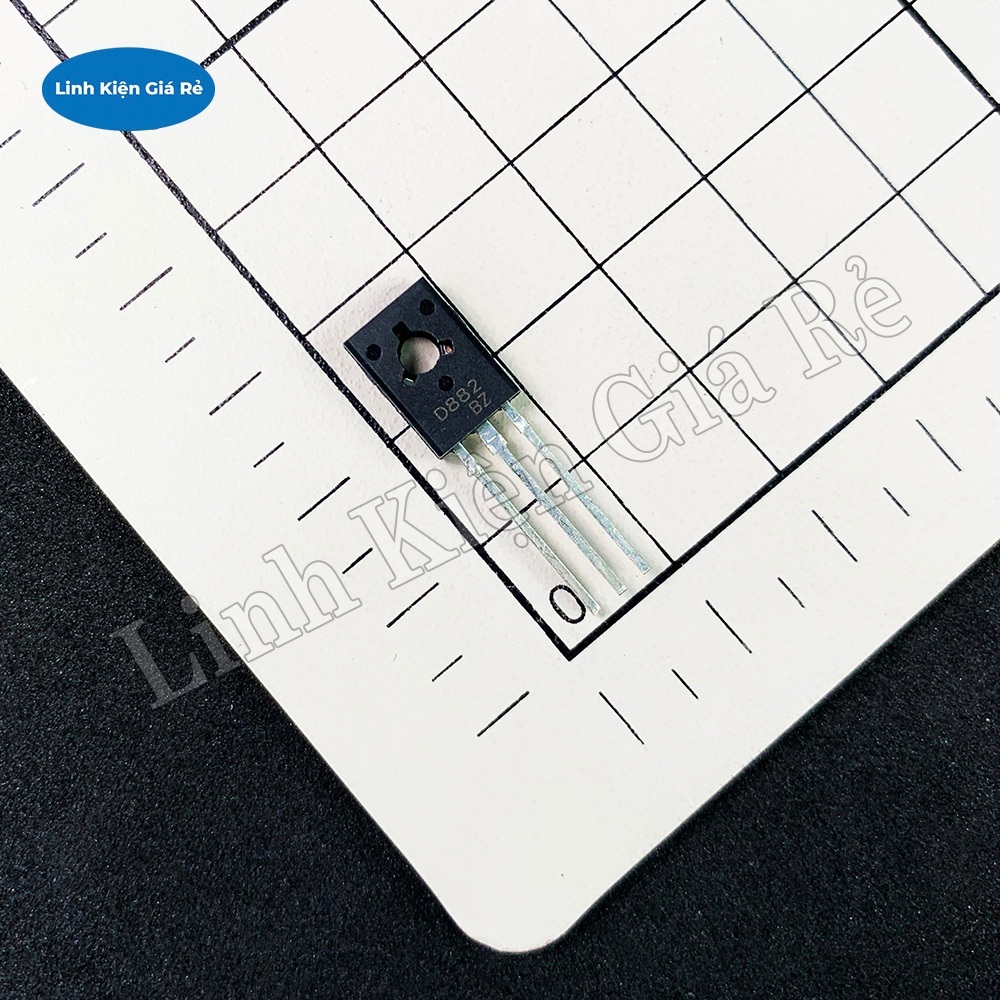 Bộ 10 Chiếc B772 D882 Transistor 3A 30V TO126 Chân Đồng Chính Hãng