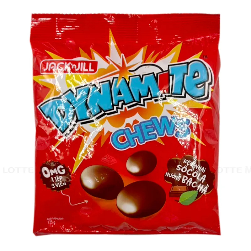 KẸO DYNAMITE CHEW CHOCOLATE 125g