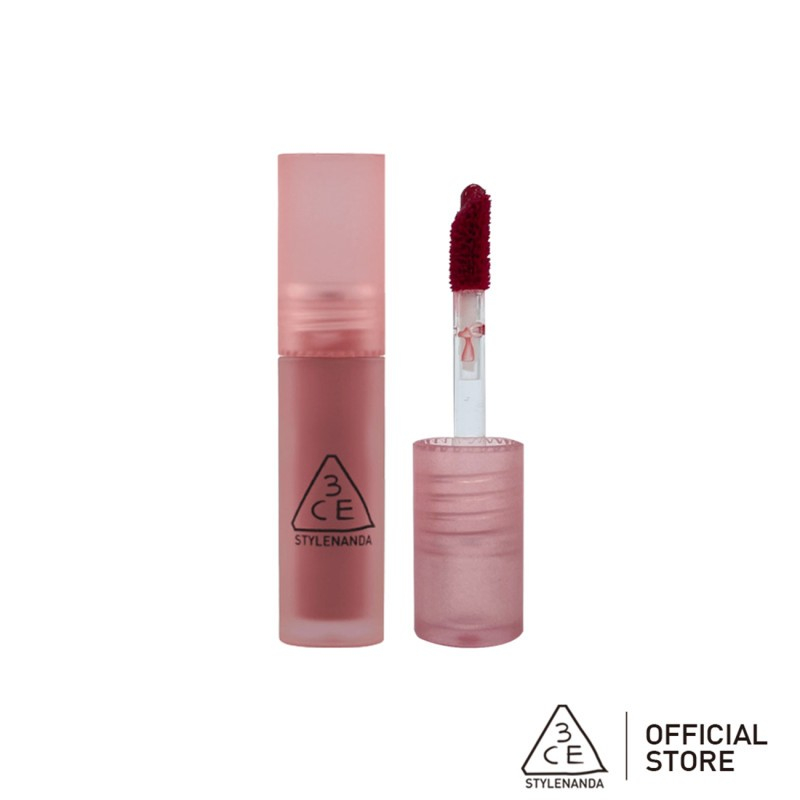 [Mini] Son Kem Lì 3CE Casual Affair - Hoa Hồng Khô 1.5g Blur Water Tint