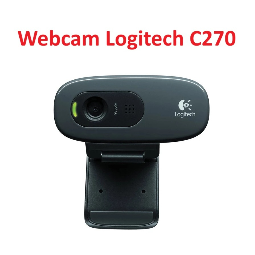 [ Rẻ vô địch ] Webcam Logitech C270 HD 720p - Công nghệ RightLight - Mic khử nhiễu