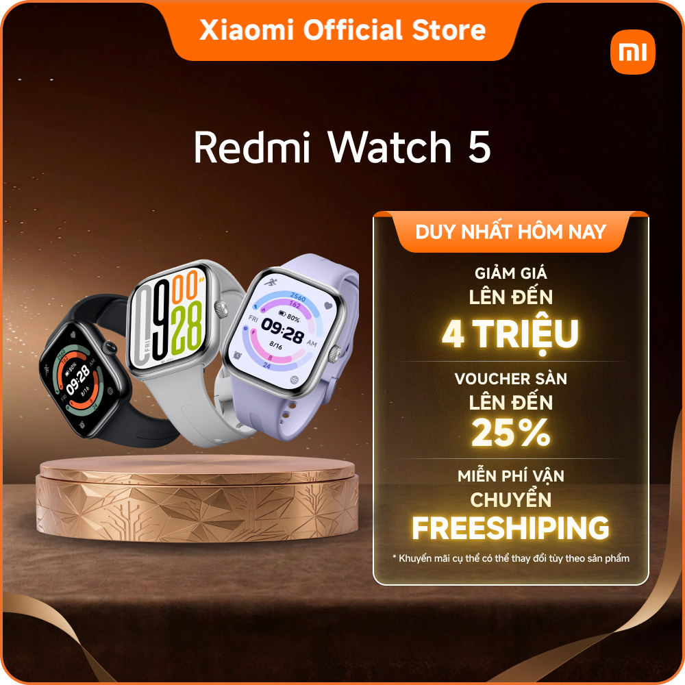 Xiaomi Đồng hồ thông minh Redmi Watch 5 |Redmi Watch 5 Lite| Redmi Watch 5 Active