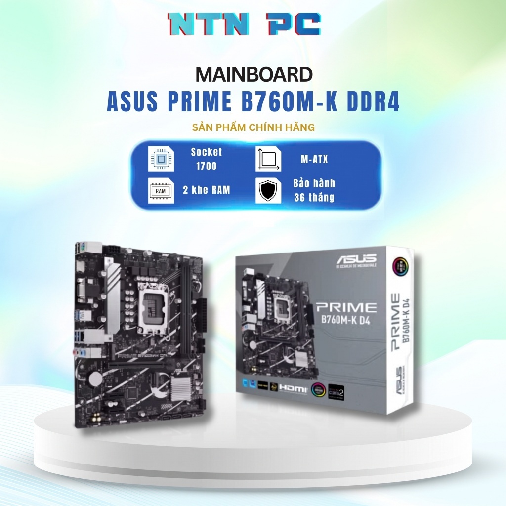 MAINBOARD ASUS PRIME B760M-K D4