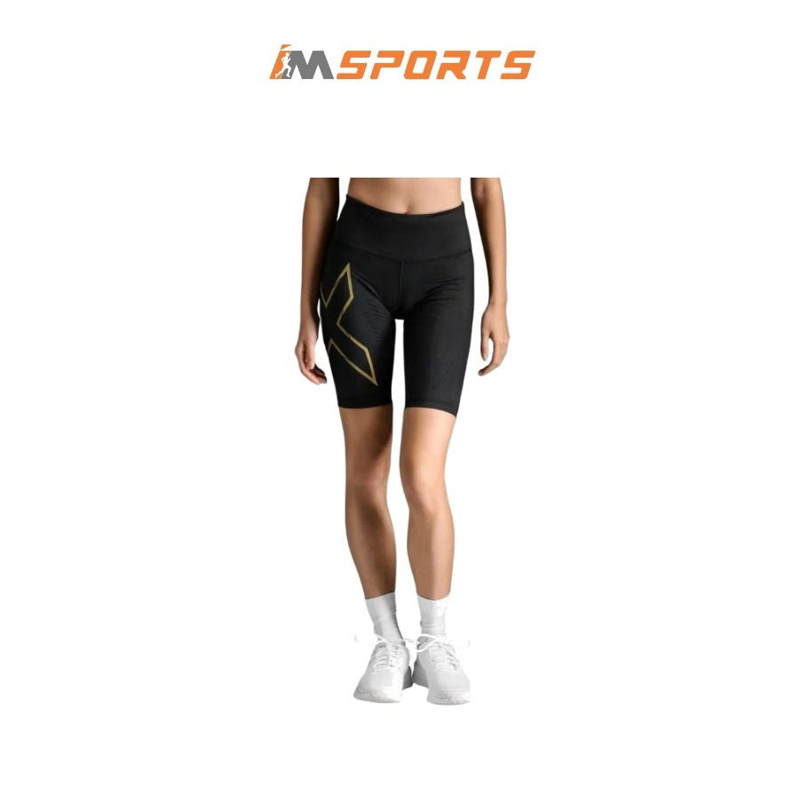 Quần Bó Cơ Nữ 2XU Light Speed Compression Short Bản Có Túi, Bó Cơ MCS - Chính Hãng - IMSports