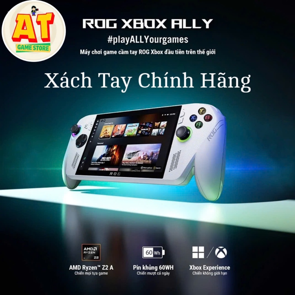 Máy Chơi Game Cầm Tay - ROG Xbox Ally - ROG Xbox Ally X