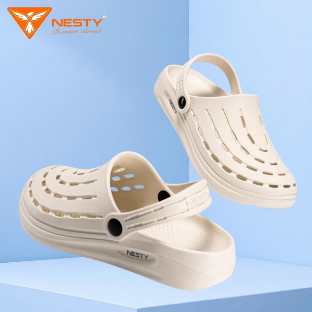 [NESTY NE23] Dép Sục Nam Nữ Nesty NE23 Đế Cao 2,5–3cm Nhẹ Êm, Thoáng Khí, Thoải Mái, Năng Động