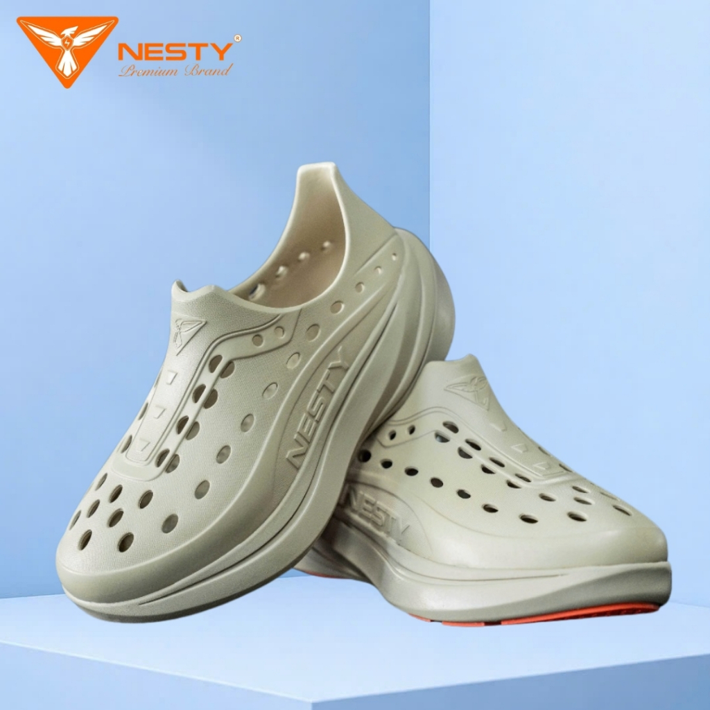 [NE27] Giày Thể Thao Đúc Nguyên Khối Nam Nữ Siêu Nhẹ - Thời Trang & Êm Ái NESTY