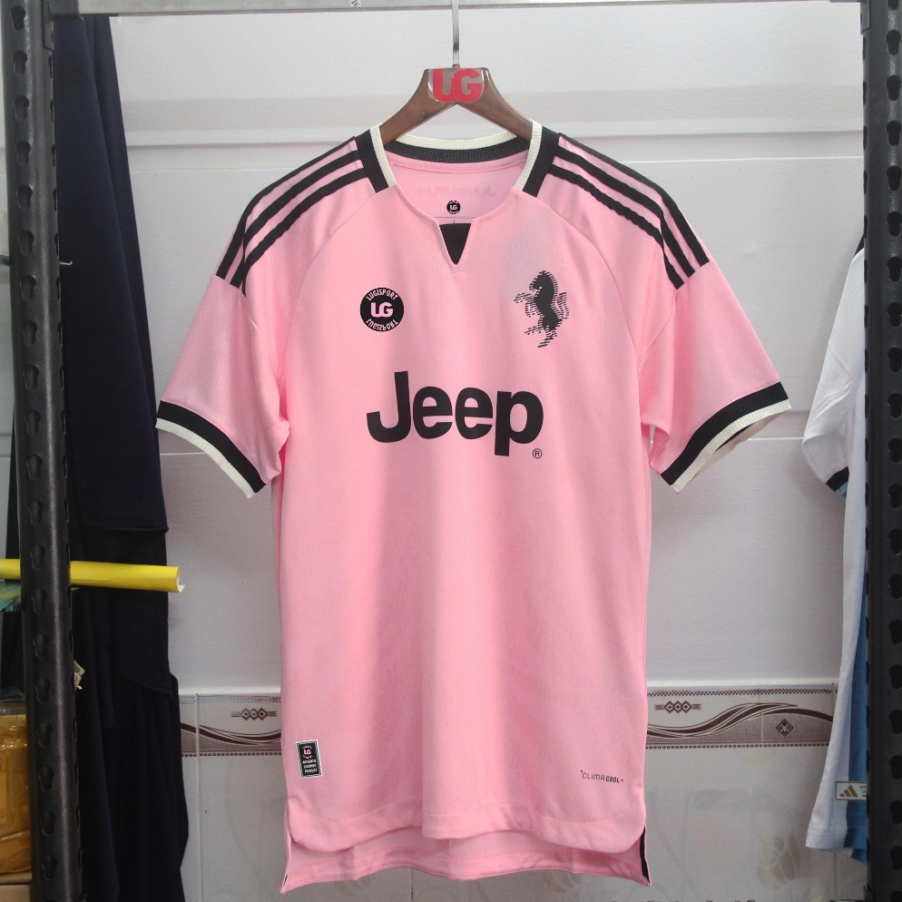 [bản player] Áo Juventus màu hồng mẫu 2026 / 27 sân khách