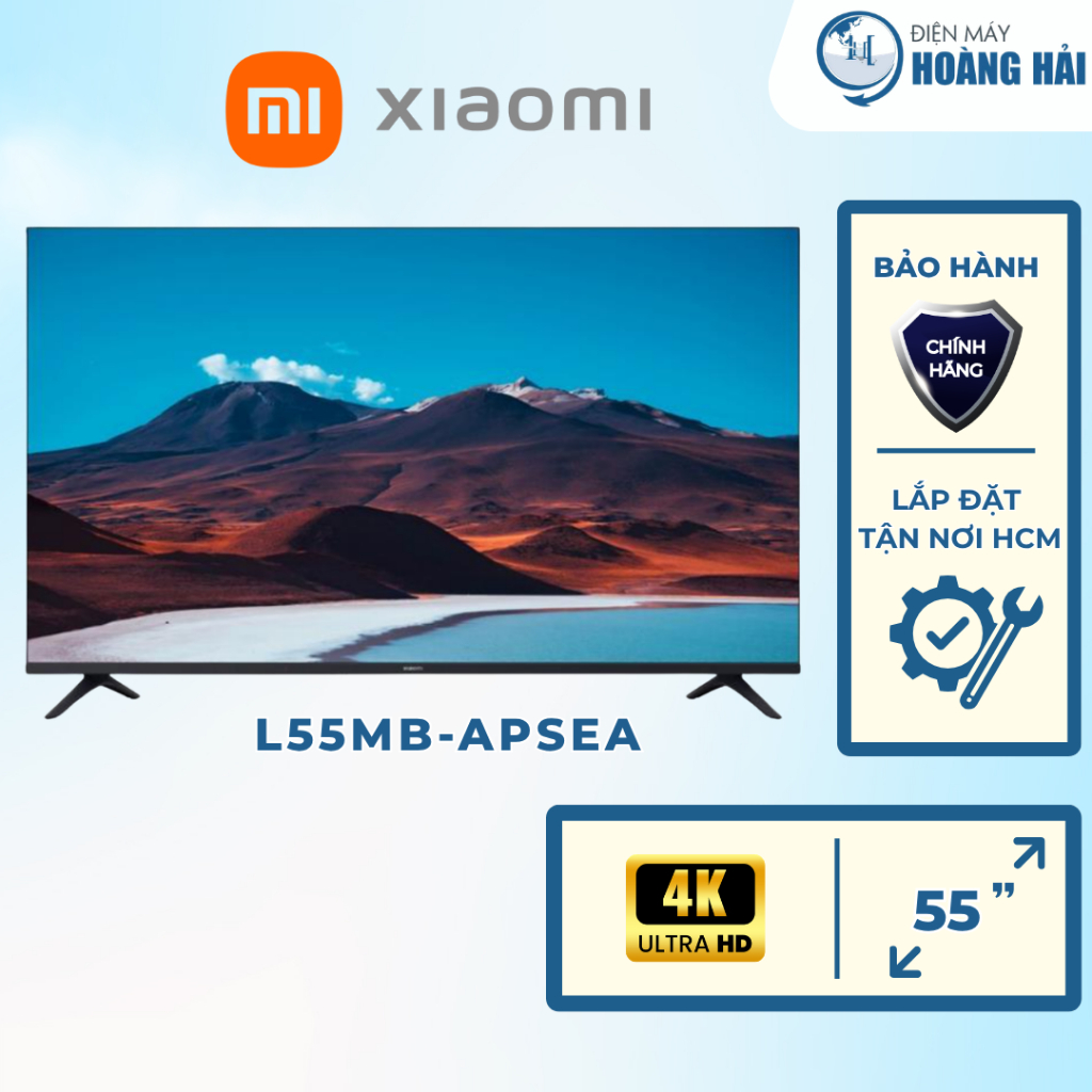 L55MB-APSEA | Google Tivi Xiaomi A Pro 2026 QLED 4K 55 Inch L55MB-APSEA