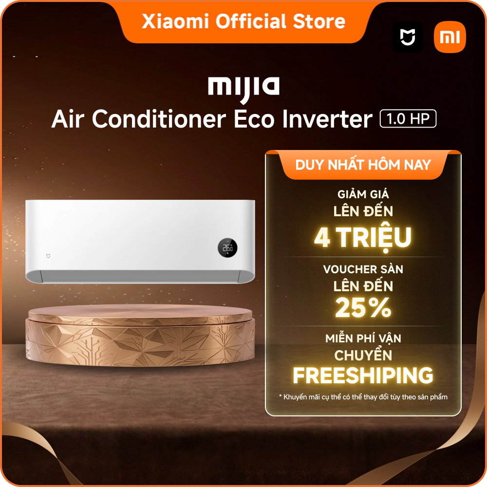 Máy lạnh/ Điều hòa Xiaomi Mijia Air Conditioner Eco 1.0HP 5-Star Inverter | Làm mặt nhanh trong 30 g