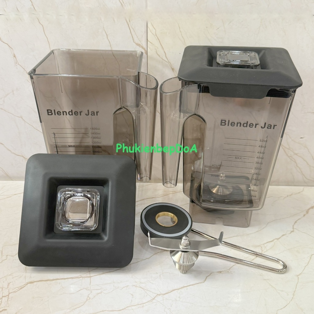 Linh kiện cối xay sinh tố công nghiệp Blender Jar, dùng cho máy Blender 825, Blentec